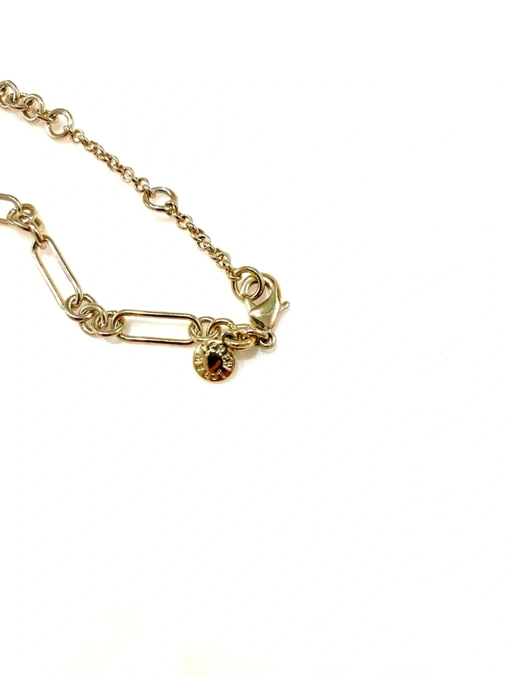 J. Crew Delicate Gold Floral Pearl Necklace